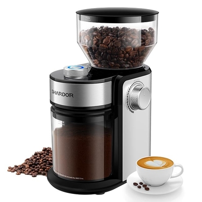 2 Sampai 12 Cangkir Penggiling Espresso Listrik Cg835s Burr Shardor Penggiling Biji Kopi