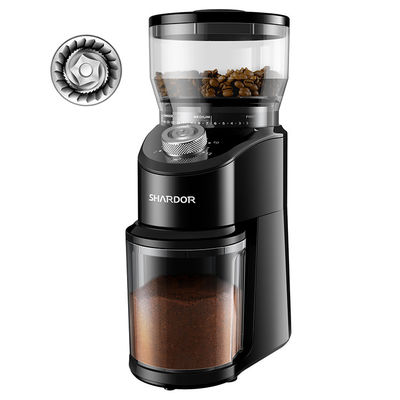 12 Cangkir Conical Burr Coffee Grinder 14 Grinding Setting Professional