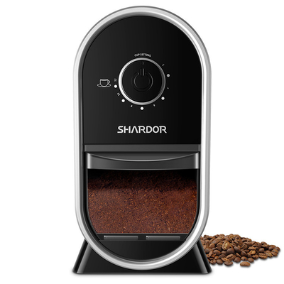 Mesin Penggiling Kopi Mini Disesuaikan 60g Dapur Kecil Rumah Mesin Espresso PSE