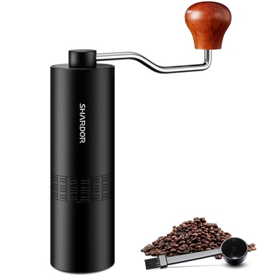 Camping Espresso Hand Drip Coffee Grinder Manual Portabel Flat Burr Grinder Homeuse