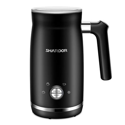 Electric Espresso Milk Frother Warmer Heat Black Komersial Milk Steamer Machine