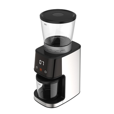 Penggiling Kopi Burr Kerucut Tenang 165W 275g Motor DC Mesin Pembuat Kopi Espresso
