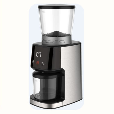 Penggiling Kopi Kustom Espresso Komersial EU Plug 31 Pengaturan Penggilingan Penyesuaian Kekasaran