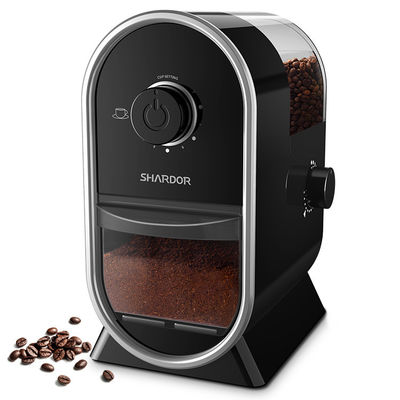 Mini Black Burr Coffee Grinder 100W Mesin Penggiling Kopi Untuk Rumah