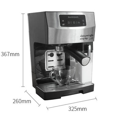 Mesin Kopi Espresso Otomatis Dengan Milk Fother Professional Commercial Smart