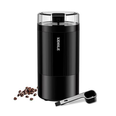 150W Penggiling Kopi Listrik Komersial Kapasitas 60g, Penggiling Bumbu Stainless Steel 304