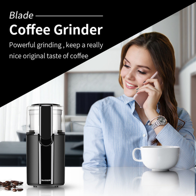 Pembuat Kopi Listrik Dioperasikan Baterai Dilepas 70g 200W Dengan Mangkuk Yang Dapat Dilepas