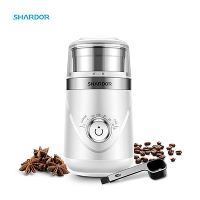 Knob Waktu Penggiling Biji Kopi Stainless Steel Penggiling Burr Otomatis yang Dapat Disesuaikan