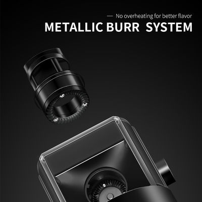 240g Controlling Knob Stainless Steel Burr Penggiling Tangan Nespresso Rumah Tangga Pembuat Kopi