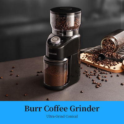 12 Cangkir Conical Burr Coffee Grinder 14 Grinding Setting Professional