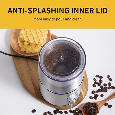 SS304 Mini Mesin Kopi Espresso Bean Spices Grinding Mill