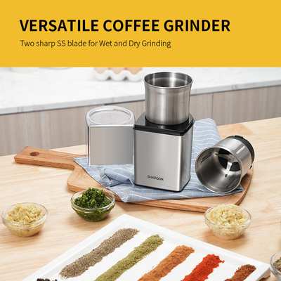 70g Penggiling Kopi Isi Ulang 200W Penggiling Biji Kopi Tanpa Kabel Dengan Cangkir Yang Dapat Dilepas