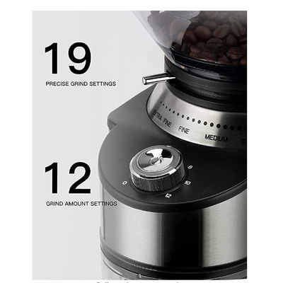 Pembuat Kopi Tetes Espresso 200W Otomatis SS304 Desain Baru 19 Pengaturan