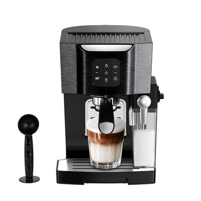 Mesin Kopi Kompak 1450W Dengan Milk Frother 15 Bar Tangki Air Yang Dapat Dilepas