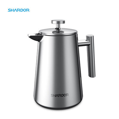 1000ml/34oz Vacuum Pot Pembuat Kopi Tetap Hangat Pembuat Teh French Press LFGB