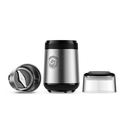 150W Mesin Kopi Multi Fungsional SS304 Removable Burr Grinder Coffee Maker