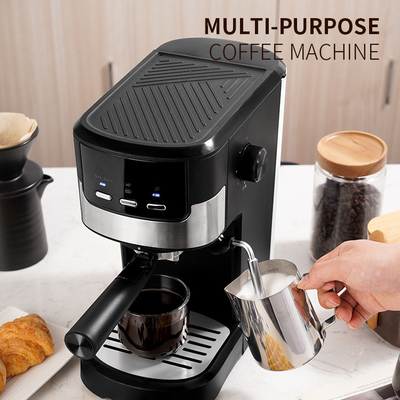 SS304 Mesin Kopi Multifungsi 15 Bar ABS Mesin Kopi Otomatis Komersial