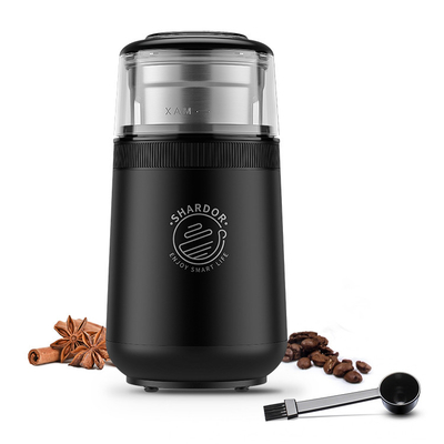 Shardor Automatic Spice Grinder Electric Coffee Blade Grinder Dengan Sakelar Kunci Pengaman