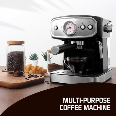 15 Bar Pump 850W Mesin Kopi Multifungsi Espresso Penggiling Kopi Listrik Genggam