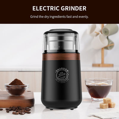 200W Penggiling Kopi Listrik Logo Disesuaikan Penggiling Kopi Untuk Digunakan Di Rumah