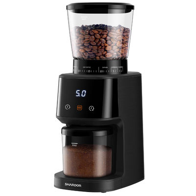 275g Espresso Electric Conical Burr Coffee Grinder Otomatis Anti-Statis